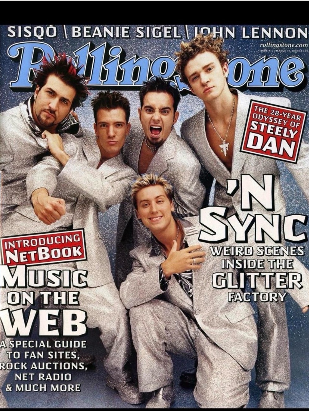 MARCH 2000 ROLLING STONE MAGAZINE- *NSYNC